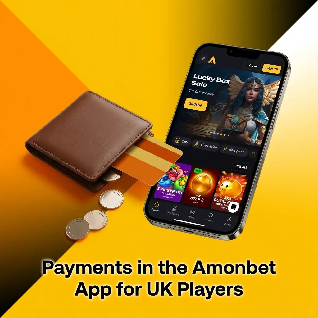 Amonbet app payment methods for UK players including Monzo, Revolut, NatWest, Barclays and crypto options